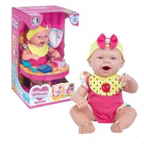 Boneca Baby Ninos 37cm Hora Do Lanche 2406 - Cotiplás Boneca Baby Ninos 37cm Hora Do Lanche 2406 - Cotiplás