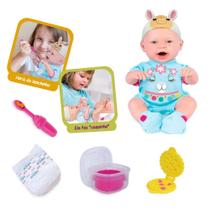 Boneca Baby Ninos Hora do Lanche Bichinhos e Acessórios 2396 Boneca Baby Ninos Hora do Lanche Bichinhos e Acessórios 2396