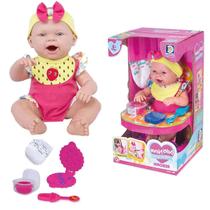 Boneca Baby Ninos Hora Do Lanche Reborn Cotiplas 2406