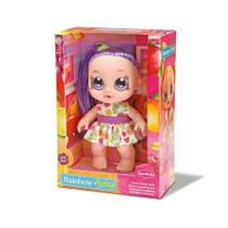 Boneca Baby Rainbow Frutinhas Uva +3 Anos Bambola Brinquedos - Bambola Brinquedos