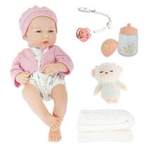 Boneca baby real flofy com manta - dm brasil Boneca baby real flofy com manta - dm brasil