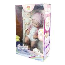 Boneca Baby Real Flofy com Manta e Acessórios DMT7153 Boneca Baby Real Flofy com Manta e Acessórios DMT7153