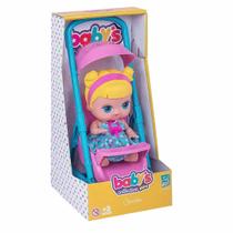 Boneca baby's carrinho de passeio c/chupeta super toys Boneca baby's carrinho de passeio c/chupeta super toys