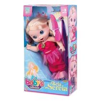 Boneca Baby's Collection Bela Sereia Rosa 404 - Super Toys