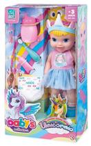 Boneca Baby's Collection Unicórnio 406 - Supertoys
