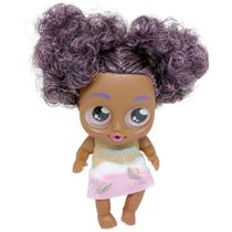 Boneca Baby Shake Olhos Coloridos Preta Uma Doçura Boneca Baby Shake Olhos Coloridos Preta Uma Doçura