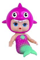 Boneca Baby Shark Little Dolls Alive Tubarãozinho 100% Vinil Boneca Baby Shark Little Dolls Alive Tubarãozinho 100% Vinil