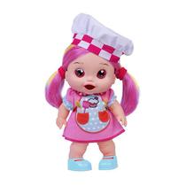 Boneca Baby Vem Brincar de Confeiteira Rosa 2576 - Cotiplás