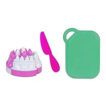 Boneca Baby Vem Brincar de Confeiteira Rosa 2576 - Cotiplás