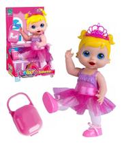 Boneca Babys Collection Bailarina Super Toys