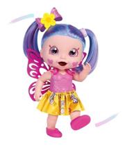 Boneca Babys Collection Butterfly Super Toys Azul/rosa