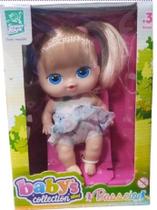 Boneca - Babys Collection com Cabelo Loiro SUPER TOYS