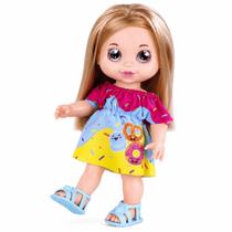 Boneca Babys Collection Confeiteira Super Toys com Massinhas Acessórios Boneca Infantil Vinil