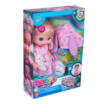 Boneca Babys Collection Conto De Fadas Loira Com Coelhinho 385 - Diver Toys Boneca Babys Collection Conto De Fadas Loira Com Coelhinho 385 - Diver Toys