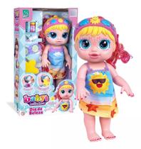 Boneca Babys Collection Dia Da Beleza Alive - Loira
