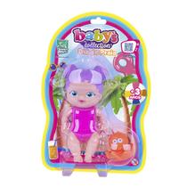 Boneca Babys Collection Dia De Praia Polvo