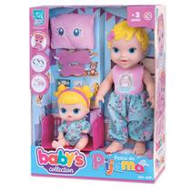 Boneca Babys Collection Festa Do Pijama Supertoys