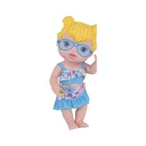 Boneca Babys Collection Menina Praia Super Toys Boneca Babys Collection Menina Praia Super Toys