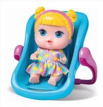 Boneca babys collection mini bebe conforto