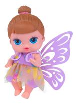 Boneca Babys Collection Mini Fada Morena - Super Toys 373 Boneca Babys Collection Mini Fada Morena - Super Toys 373