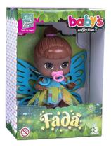 Boneca - Babys Collection Mini Fada Negra - 374 SUPER TOYS Boneca - Babys Collection Mini Fada Negra - 374 SUPER TOYS
