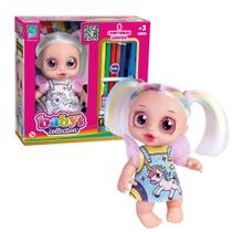 Boneca Babys Collection Mini Fashion Color Super Toys - 645 Boneca Babys Collection Mini Fashion Color Super Toys - 645