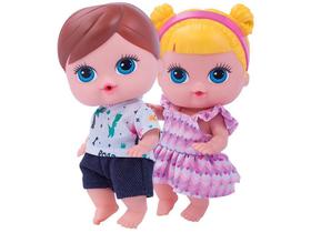 Boneca Babys Collection Mini Gêmeos - Super Toys