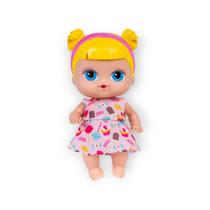 Boneca babys collection mini passeio - super toys