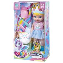 Boneca babys collection unicornio 31cm super toys