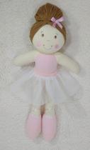 Boneca Bailarina 50cm saia com estampas variadas, nichos, decoração quartos de bebês Boneca Bailarina 50cm saia com estampas variadas, nichos, decoração quartos de bebês