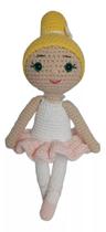 Boneca Bailarina Amigurumi