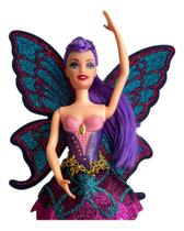 Boneca Bailarina Fada Com Asas Articulada 30cm E Acessórios Boneca Bailarina Fada Com Asas Articulada 30cm E Acessórios