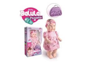 Boneca Balula Passeio com Bolsinha 47cm Nova Toys