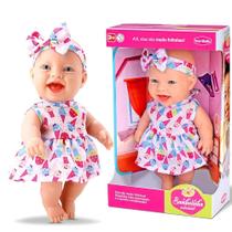 Boneca Bambolinha Bebê Reborn 23cm em Vinil Presente Meninas Toda Articulada - PANAMI Boneca Bambolinha Bebê Reborn 23cm em Vinil Presente Meninas Toda Articulada - PANAMI