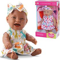 boneca bambolinha negra com laço na caixa - BAMBOLA boneca bambolinha negra com laço na caixa - BAMBOLA