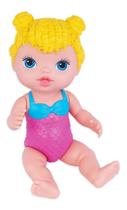 Boneca Banho Baby's Collection Alive Loira