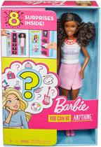 Boneca Barbie 2 Looks Profissionais, 8 Surpresas, Crianças 3-7 Anos