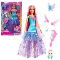 Boneca Barbie A Touch Of Magic Com Pets - Mattel Cor:Malibu Rosa Boneca Barbie A Touch Of Magic Com Pets - Mattel Cor:Malibu Rosa