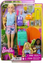 Boneca Barbie Acampamento Malibu Loira Entretenimentos HDF73 - Mattel