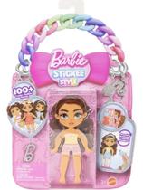 Boneca Barbie Adesivo Presente Infantil Mattel Jmf20 COR:MORENA Jmf23 Boneca Barbie Adesivo Presente Infantil Mattel Jmf20 COR:MORENA Jmf23