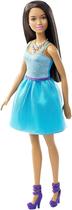 Boneca Barbie Afro-American Glitz com vestido e acessórios