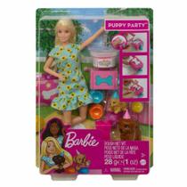 Boneca Barbie Aniverasario do Cachorrinho - Mattel GXV75