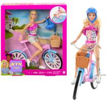 Boneca Barbie Passeio De Bicicleta Mattel - HBY28