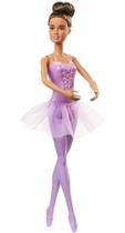 Boneca Barbie Bailarina Clássica Roxa Morena Mattel Gjl58 Boneca Barbie Bailarina Clássica Roxa Morena Mattel Gjl58