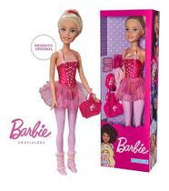 Boneca Barbie Bailarina Grande 65cm Articulada Puppe