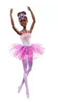 Boneca Barbie Bailarina Luzes Brilhantes Roxa - Mattel