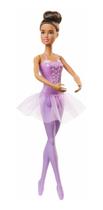 Boneca Barbie Bailarina Morena 30 Cm Mattel