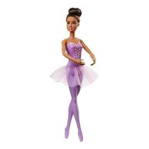 Boneca Barbie Bailarina Morena - GJL58 GJL60 - Mattel