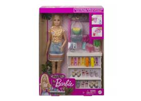 Boneca Barbie Bar De Vitaminas - Grn75 Mattel Boneca Barbie Bar De Vitaminas - Grn75 Mattel
