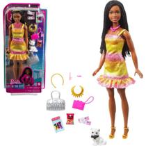 Boneca Barbie Brooklyn Com Acessórios Life In The City HGX53 Mattel